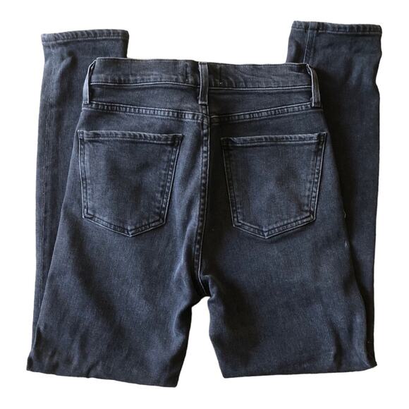 AGoldE Women’s Washed Black Traditional Hem Straight Leg Nico Jean 24 - Picture 7 of 12